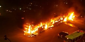 Horror y Barbarie fue lo que Vivió Bogotá por Cuenta del Vandalismo