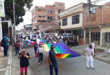La muerte de Juliana, que se presentó durante un procedimiento del Ejército en Miranda, Cauca, convocó no solo a sus seres queridos, sino también a miembros de la comunidad LGBTI