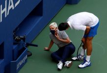 Descalifica un pelotazo a Djokovic del US Open