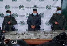 Un cargamento de marihuana fue incautado en Jambaló (Cauca).